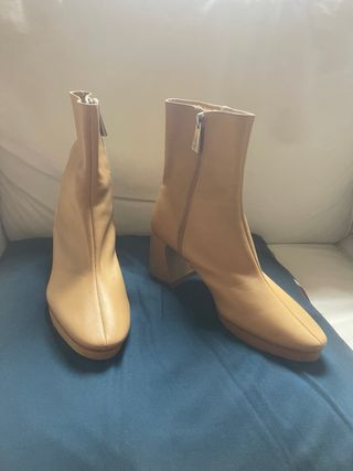 Botines piel 36 ZARA nuevos