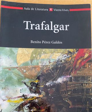 Libro Lectura. Trafalgar. Benito Perez Galdos