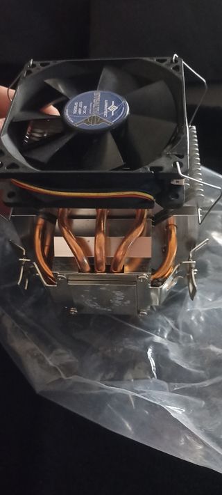 Athlon 64 y disipador con ventilador