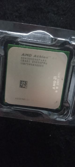 Athlon 64 y disipador con ventilador