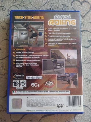 Rolling ps2 PlayStation 2 game