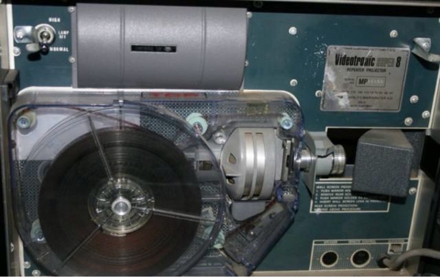 Proyector portatil super8 antiguedad