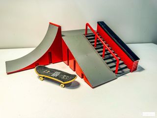 Pista skate dedos + skate