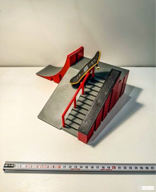 Pista skate dedos + skate