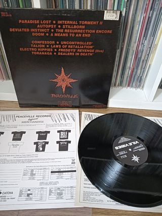 Vile vibes lp 1990 peaceville vvaa