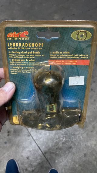 Empuñadura volante comodo 
