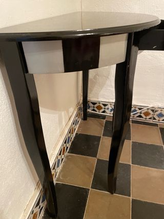 Conjunto consola y espejo