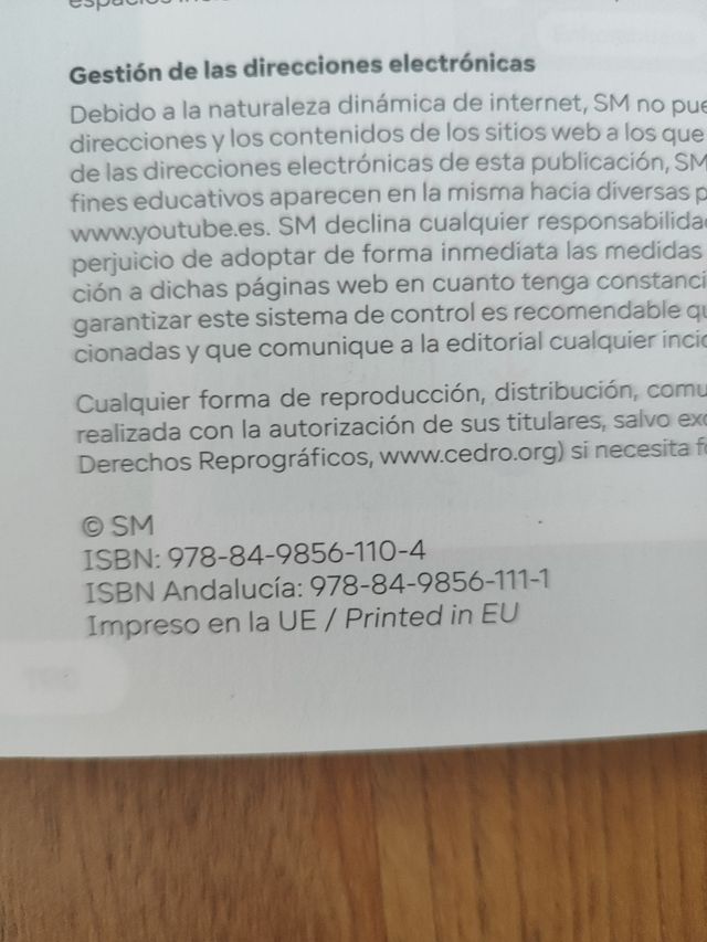 Conocimiento del medio natural 4