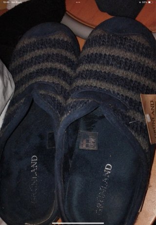 Pantofole grunland blu