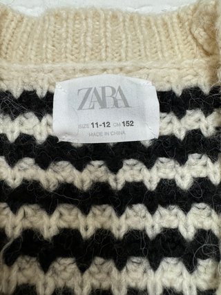 Chaqueta punto niña Zara