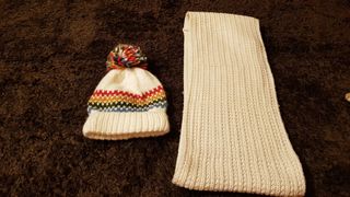 Gorro y cuello niña Zara multicolor