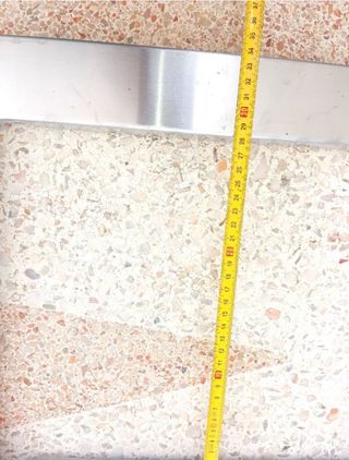 Vendo marco para microondas acero inox