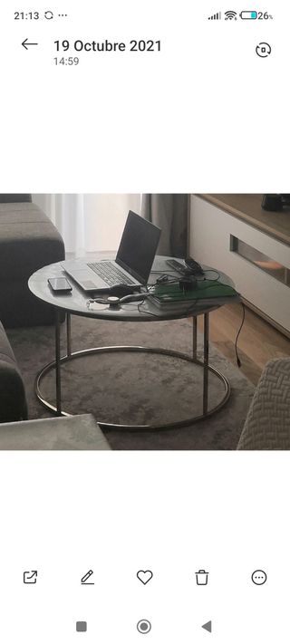 Mesa de centro como nueva!