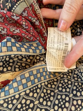 Blusa estampada boho