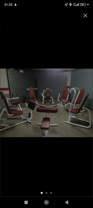 Gimnasio circuito hidráulico 