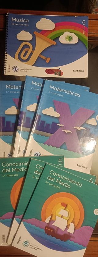 Libros 5° primaria