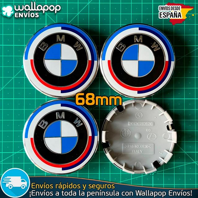 Tapas de Buje BMW 50 Aniversario 68mm 36136783536