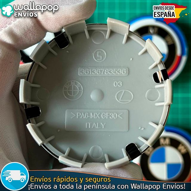 Tapas de Buje BMW 50 Aniversario 68mm 36136783536