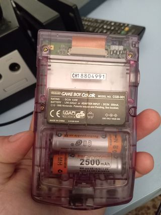 Nintendo Game boy color crystal