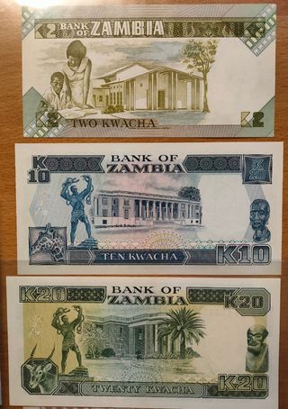 Zambia 2/10/20 Kwacha