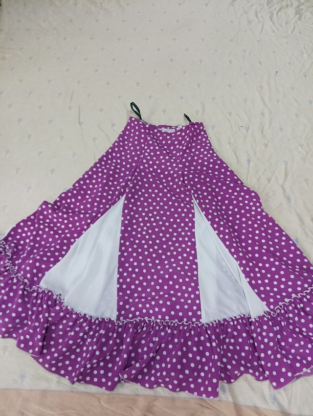 Falda flamenca o romera