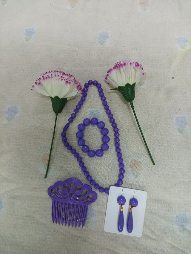 Falda flamenca o romera