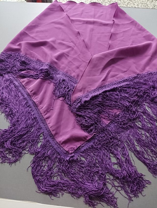 Falda flamenca o romera