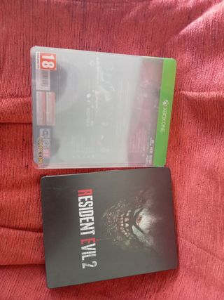 Resident evil 2 steelbook Xbox one series 