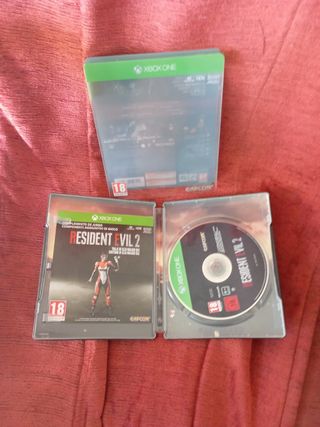 Resident evil 2 steelbook Xbox one series 