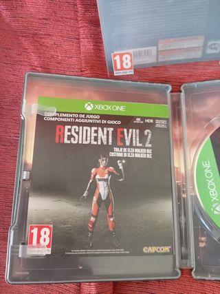 Resident evil 2 steelbook Xbox one series 