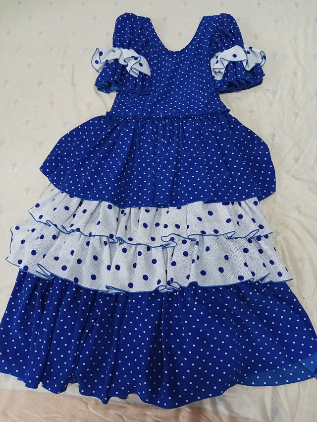 Vestido flamenca o romera