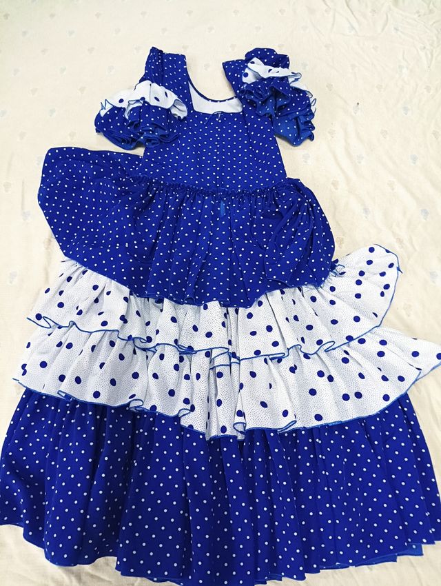 Vestido flamenca o romera