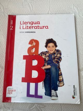 Llibre de Llengua i Literatura 2 ESO. Santillana