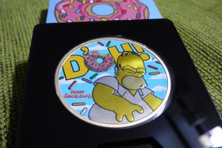 Monedas Familia Simpson- Plata - 2019/2020 escasas