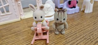 Lote casa y caballito Sylvanian families