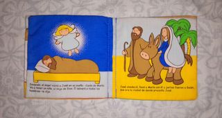REBAJA LIBRITO TELA "EL NACIMIENTO DE JESÚS" BEBÉS