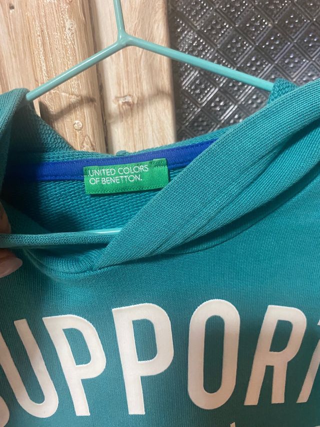 Sudadera benneton 8-9 años