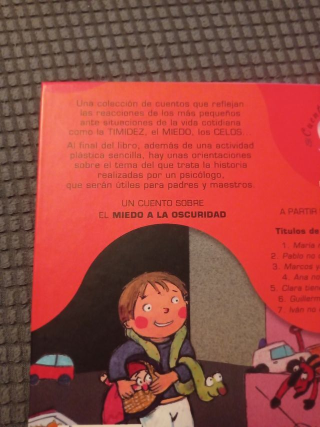 Cuento para sentir Marcos no tiene miedo