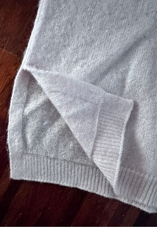 Golf Kangra donna rosa pallido in alpaca e cotone