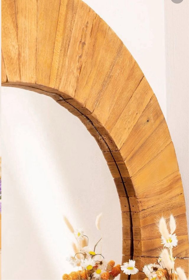 Specchio in legno