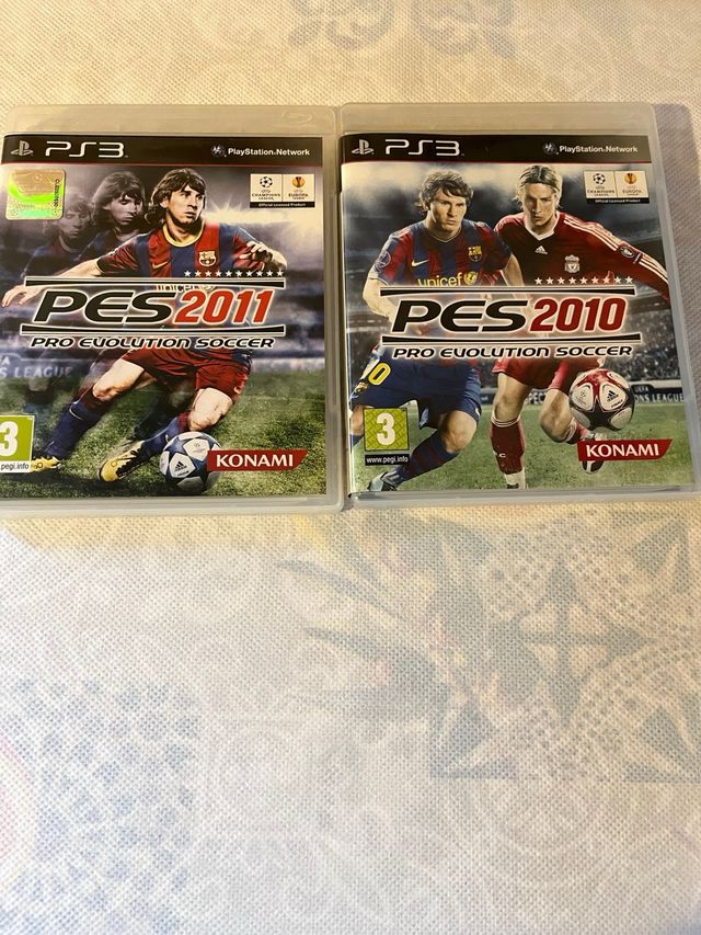 Pes 2010 y Pes 2011