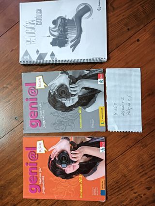 Libros de texto  1 ESO