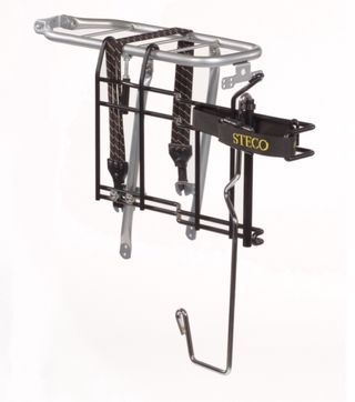 Accesorio Steco para llevar silla plegable en bici