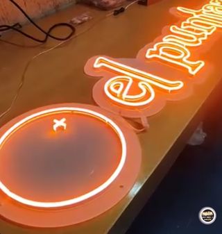 Neón led personalizado