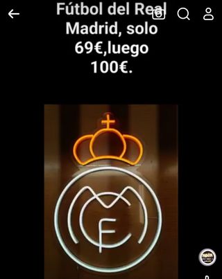 Neón led personalizado