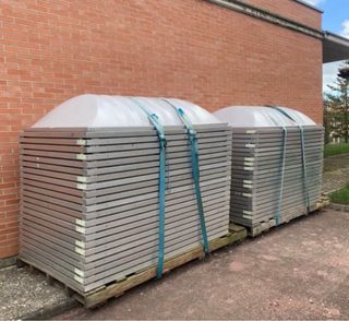 Planchas velux techos nave