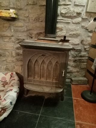 Estufa y chimenea