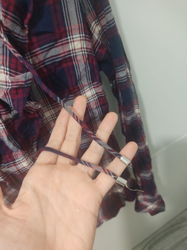 Blusa de cuadros