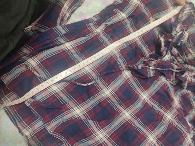Blusa de cuadros