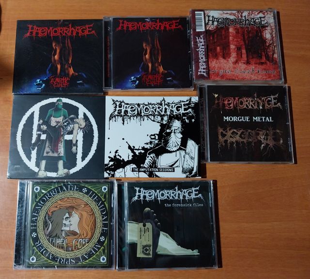 HAEMORRHAGE cd's
